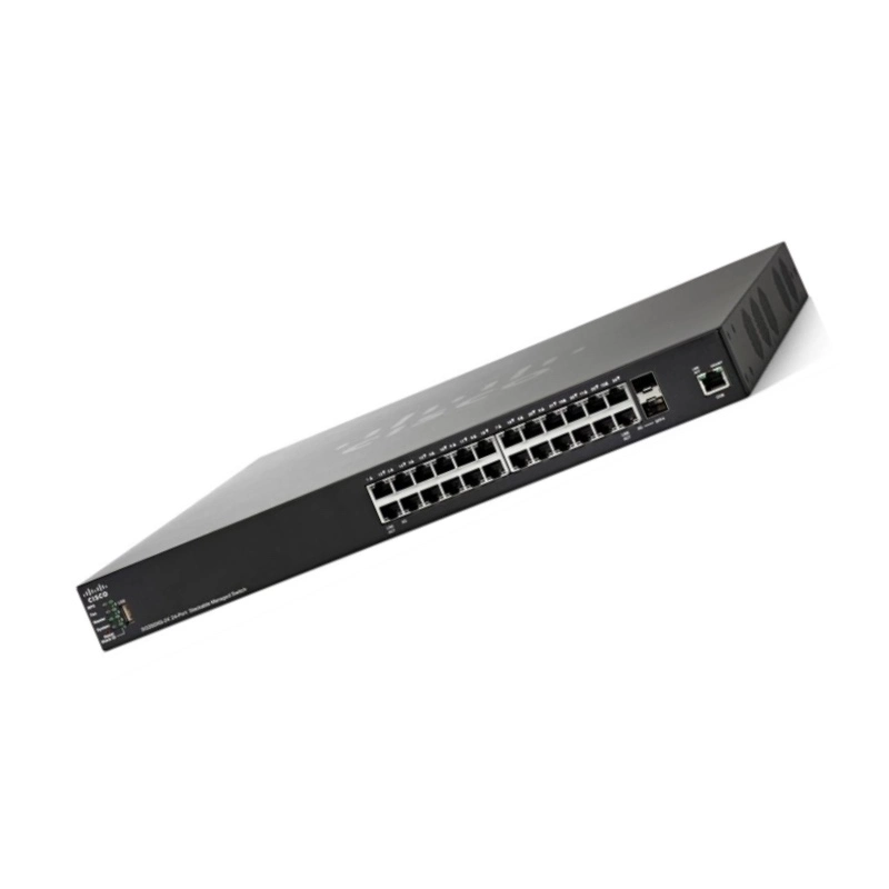 Cisco Layer 3 Cisco Netzwerk-Switch der Serie SG350X-24-K9 350X Stackable Managed Switch