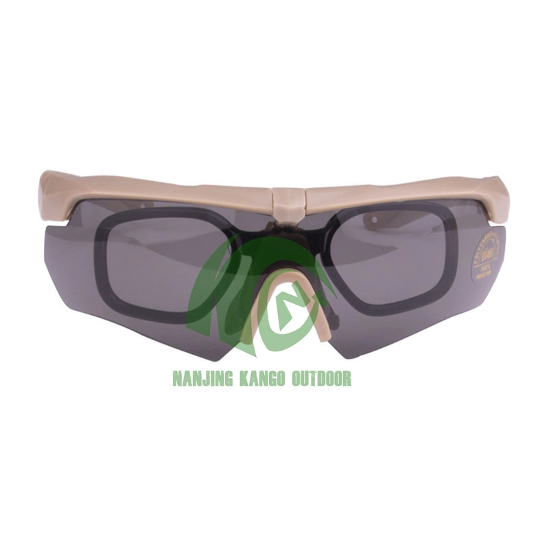 Kango Outdoor with Sports Riding Ski Safety off-Road Goggles Tactical Glasses