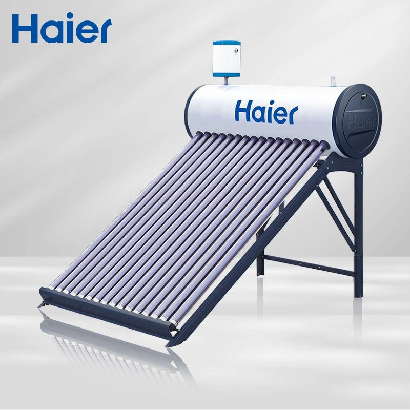 Haier sistema inteligente eficiente Solar Hogar tubo de vacío Solar no presurizado Calentador de agua de energía