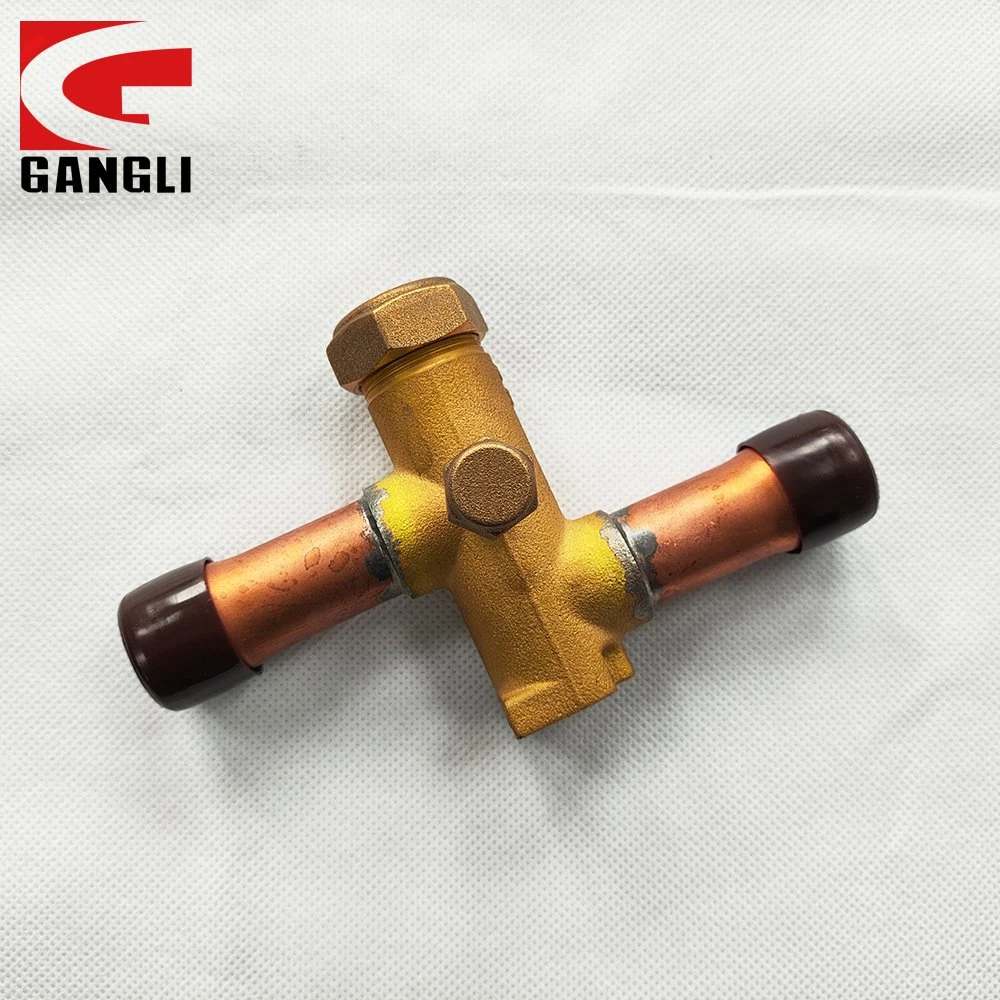 High quality/High cost performance  Gangli Air Conditioner Customzied Cylindrical Service Valve