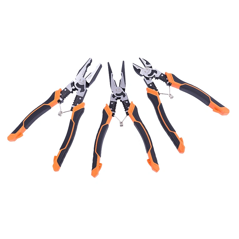 Multifunctional Professional Labor-Saving Electrician Special Wire Stripper Tiger Oblique Wire Pliers Set
