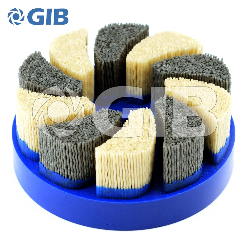 120 mm Turbine Style Ceramic Abrasive Disc Brush for Deburring