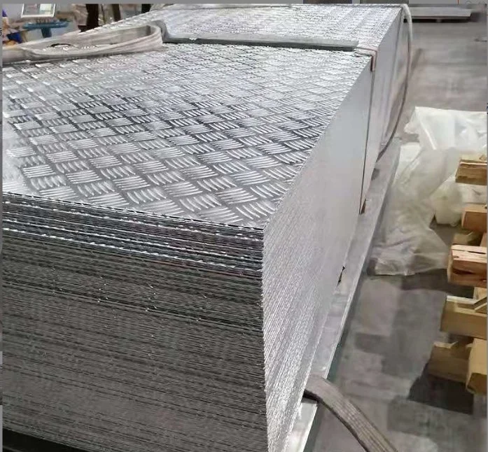 3003 H24 Alloy Aluminum Sheet Three-Bars Chequered Aluminium Checkered Sheet Three-Bars Factory Price