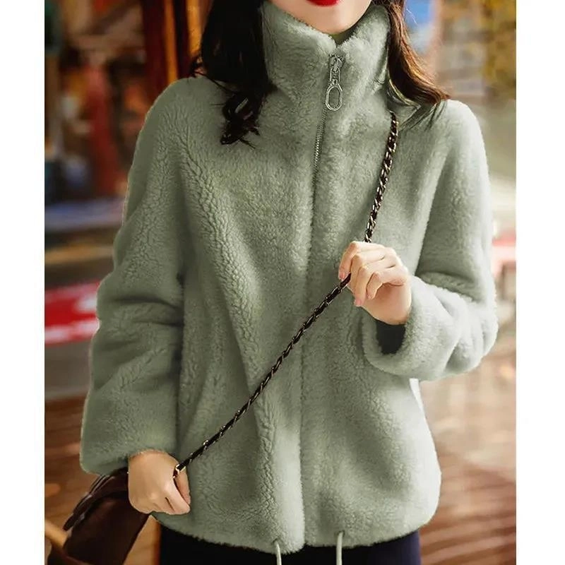 Coral Fleece Fleece Outdoor Double-Sided Fleece Jacket Autumn and Winter