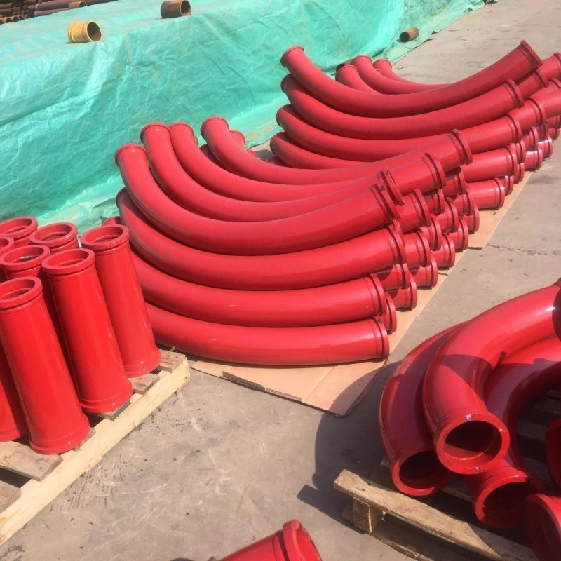 Concrete Pump Twin Wall Pipe Elbow Construction Machinery Parts