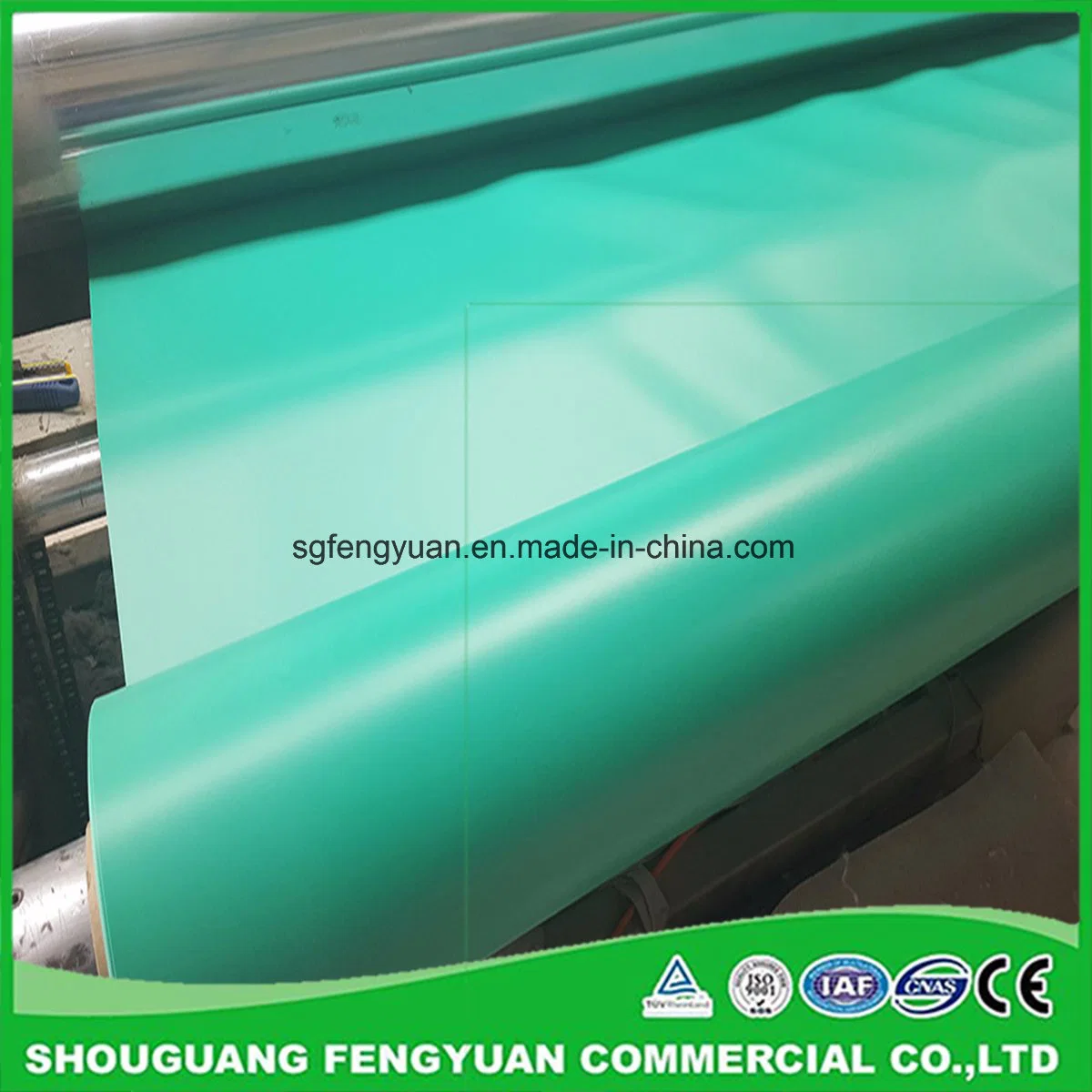 Exposed 1.2mm Thickness PVC Waterproof Membrane for Roof