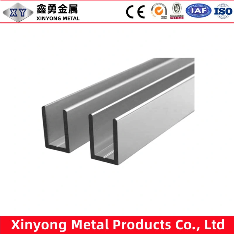 Stainless Steel Profile with U Channel/W Z Shape/H Beam/T Shaped for Building Material