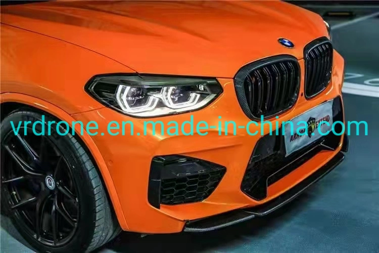 Nuevo BMW X3m x4m f97f98 Three-Stage borde delantero de fibra de carbono CF coche parte