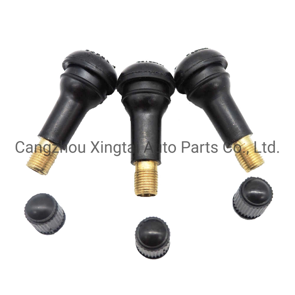 Wheel Parts Tr412 / Tr413 / Tr414 / Tr418 Snap-in Tubeless Tire Rubber Valve