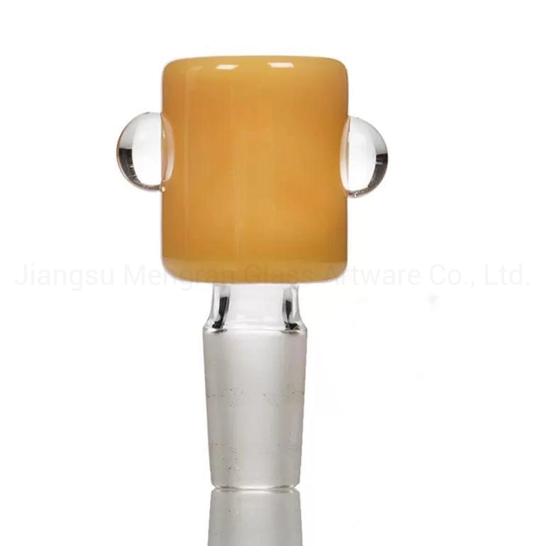 Fashionable Smoking Set Orange Glass Cone Bowl Smoking Accessories Smoking Water Pipe