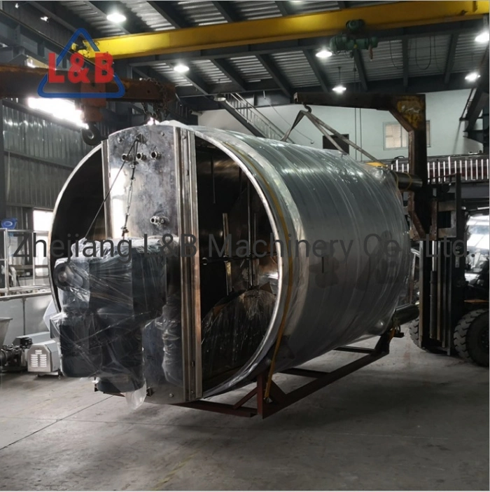 Industry Large Scale Double Jacketed Heating High Shear Emulsifier Tank