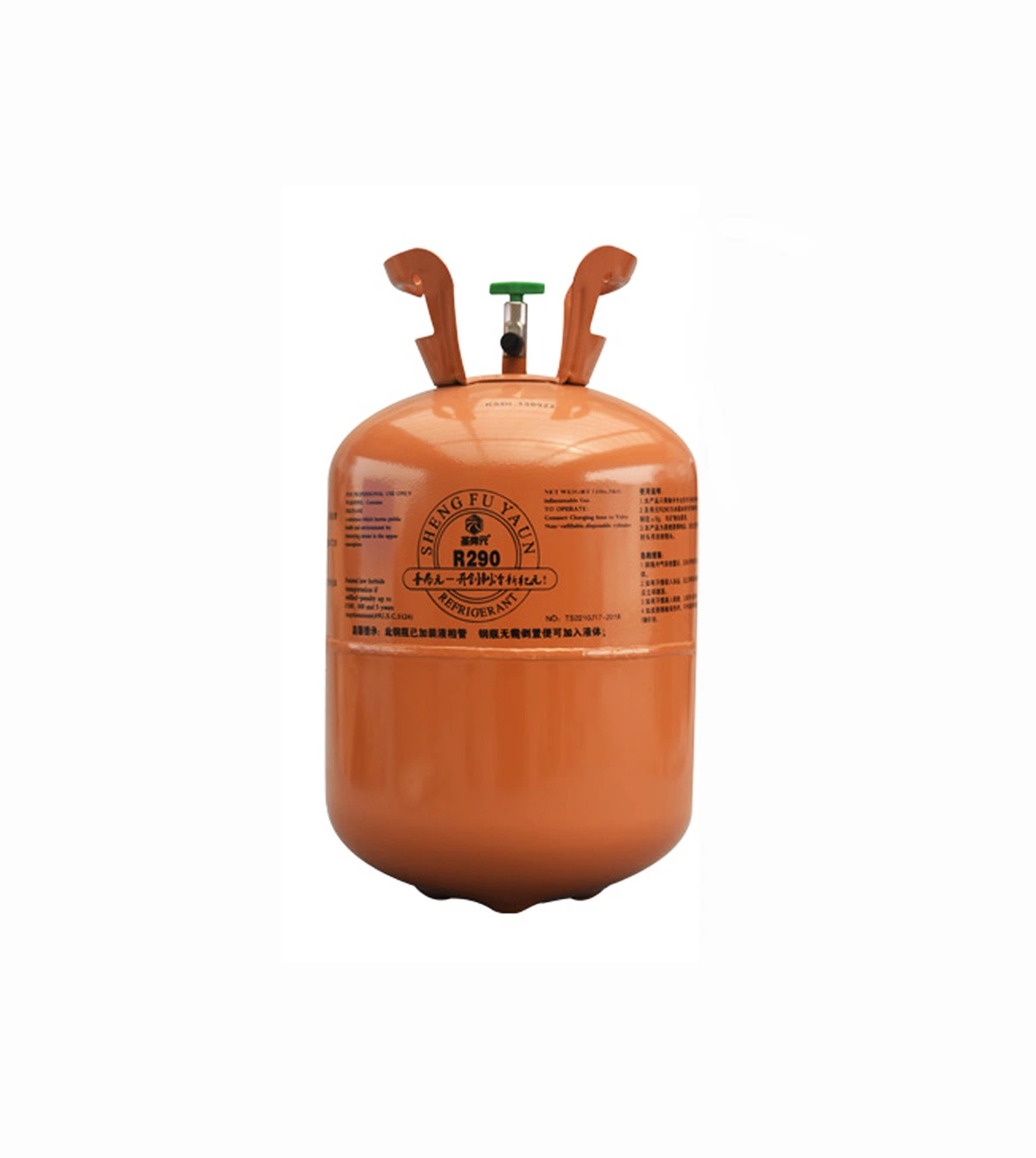 Free Sample 99% Purity Refrigerant Gas R22 Replacement Propane Gas R290 Refrigerant R290 Gas