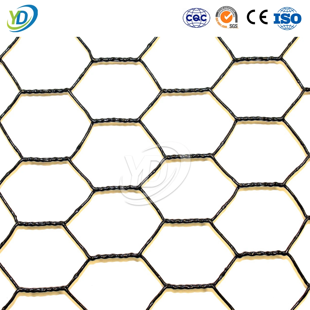 Yeeda 2m X 1m X 1m Cestas de gabion China Mayoristas 100X100X30 gabion 6X2X0.3m / 2X1X0.5m gabion con recubrimiento de PVC