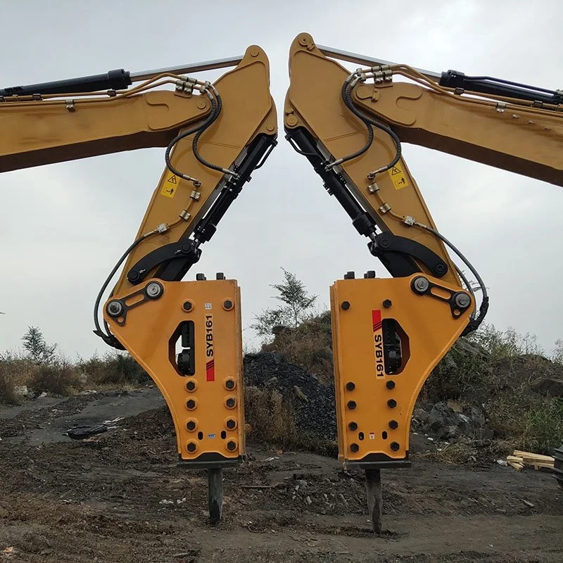 Hydraulische Punkt Rock Breaker Werkzeuge SteinMeißel Werkzeuge für Bagger Hammer