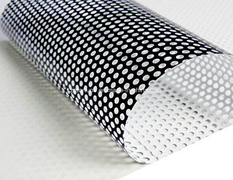 Perforated Price Glass Sticker One Way Vision Vinyl See Through Plastic Material One-Way Visions Stickers Window Screen