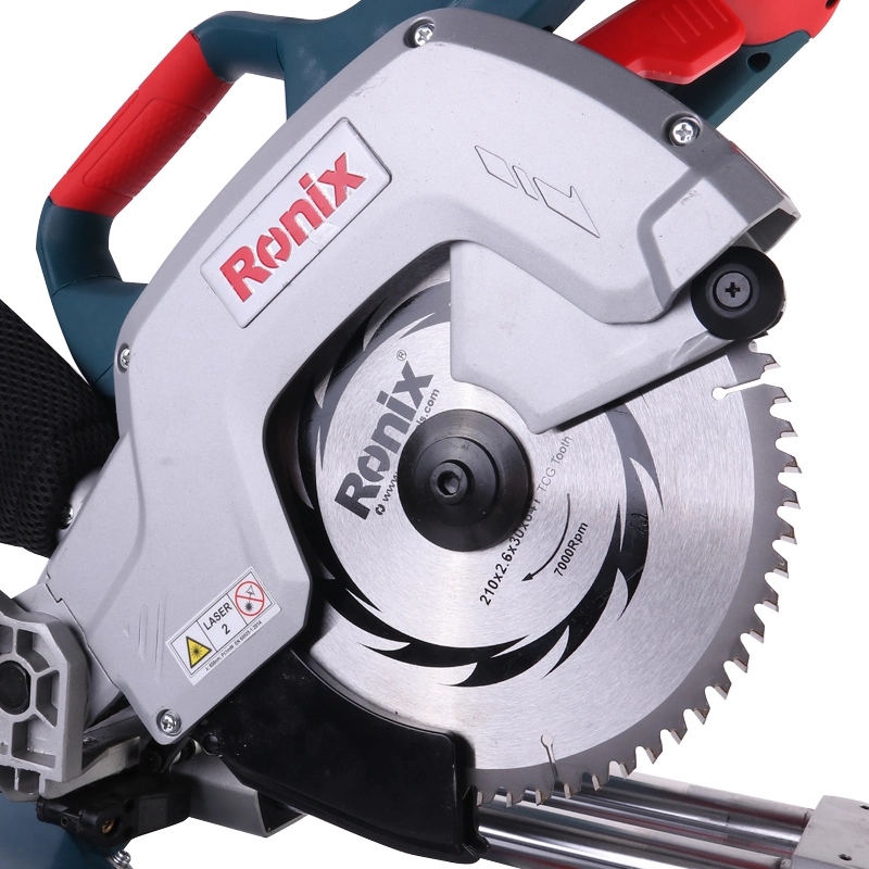 Ronix 5401 210mm 1500W Mitre Säge Mitre Säge Schlagbohrmaschine Leerlaufdrehzahl 5000rpm Schiebemessersäge