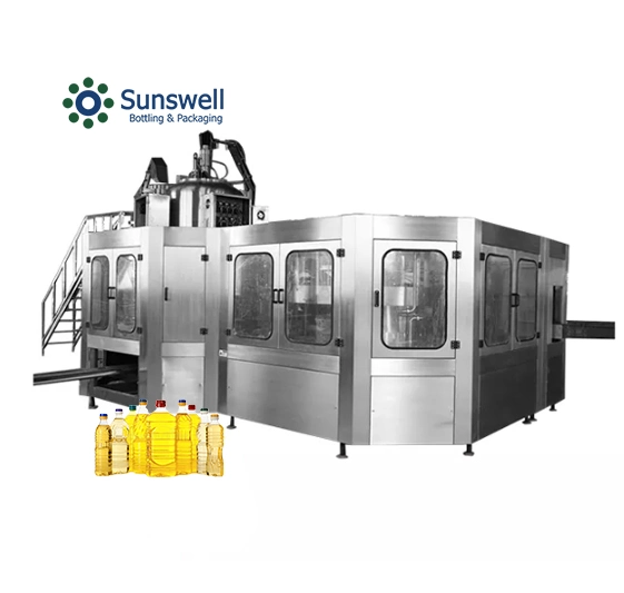 Good Price High-Accuracy Multi-Head Beverage Automatic Bottling System Edible Oil Filling Machine