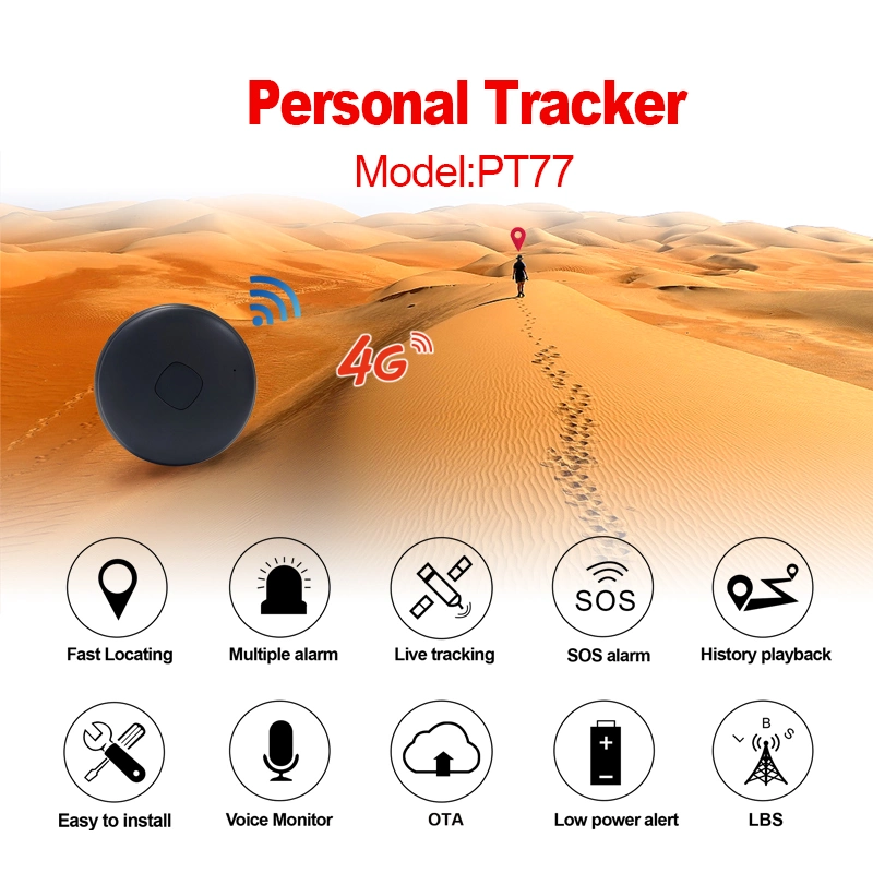 Super minuscule taille 4G Tracker GPS personnel (TN)