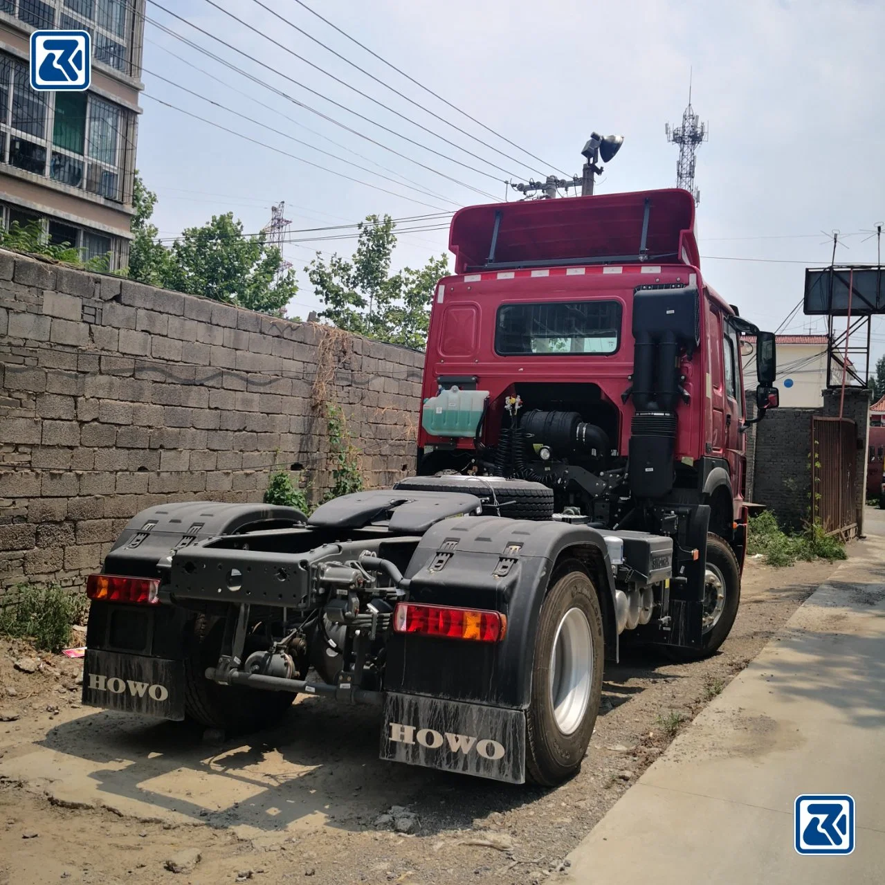 Nuevo camión de tractor de servicio pesado Prime Mover HOWO 4X2