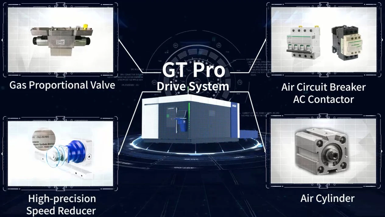 30.000W equipos láser de alta potencia con la ventilación de zonificación de la fábrica de China