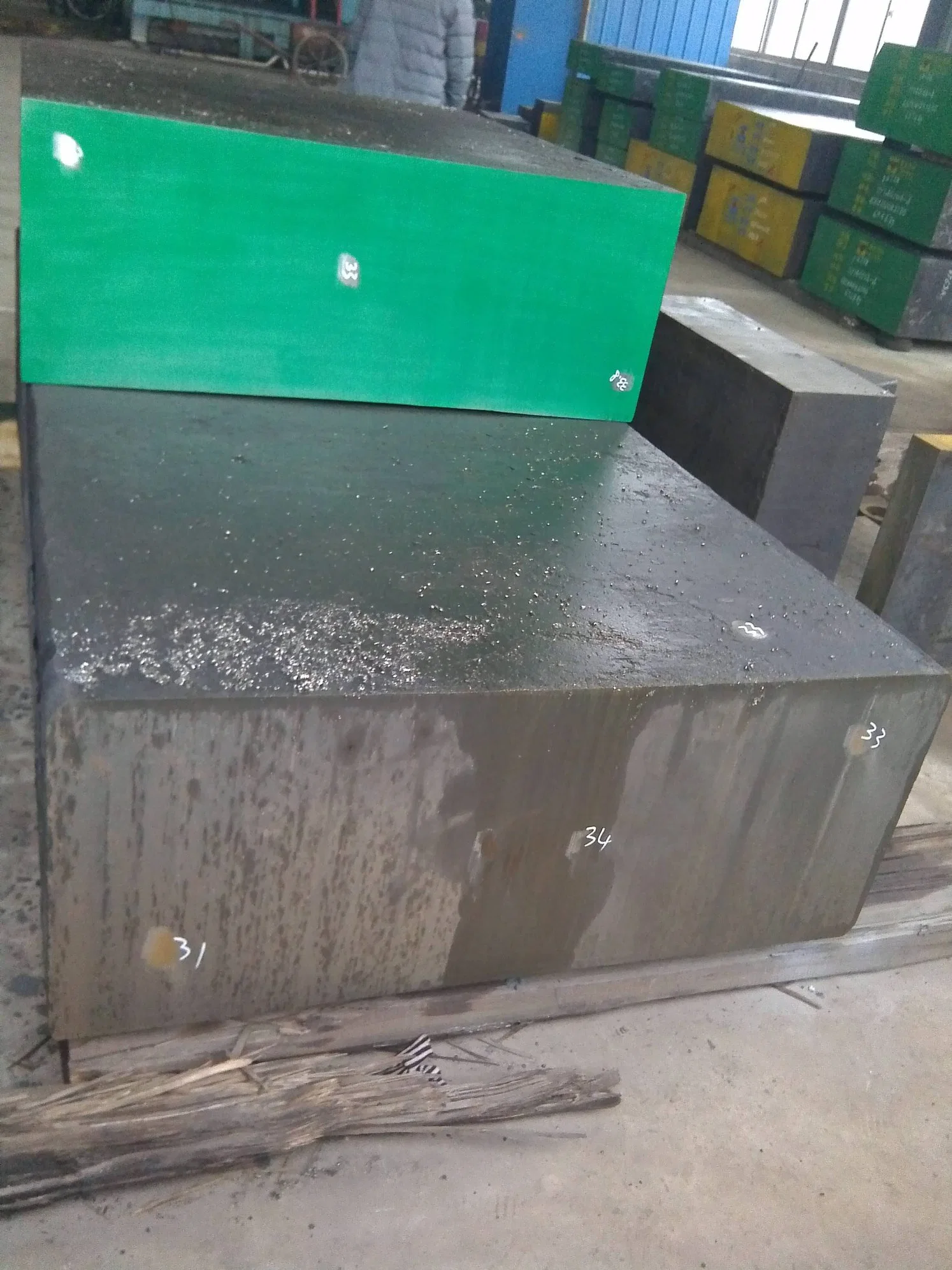 Steel H13 4Cr5MoSiV1 1.2344 SKD61 Flat Steel Hot Work Tool Steel H13 Steel High Strength Structural Carbon Steel Square Flat Bar