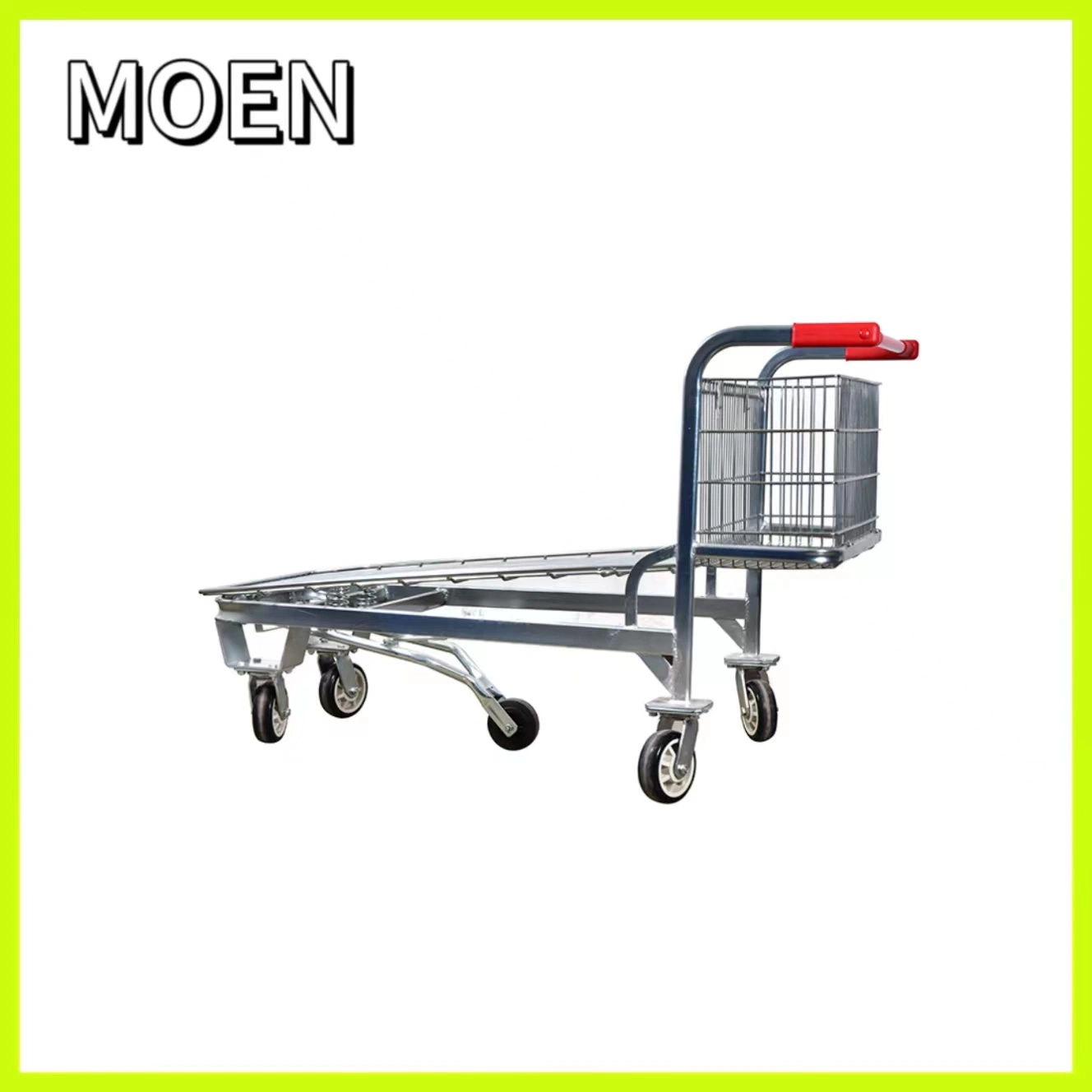 High quality/High cost performance Hand Trolley Heavy Duty Folding Trolleys with Foldable Wheel