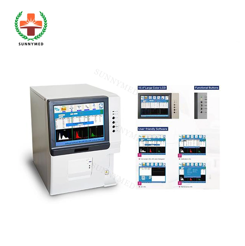 Medical Equipment Auto Hematology Analyzer 3 Part Hematology Analyzer