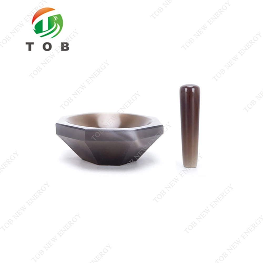 Laboratory Quality First Class Abrasion Resistant Agate Grinding Bowl