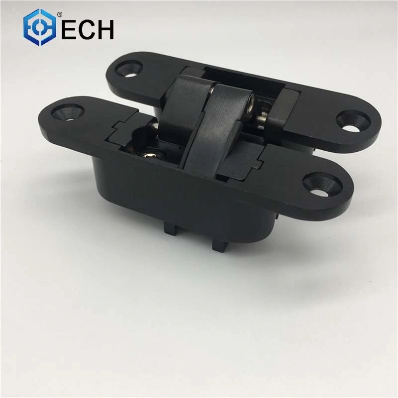 Black Zinc Hidden 3D Adjustable Concealed Heavy Duty Door Hinge