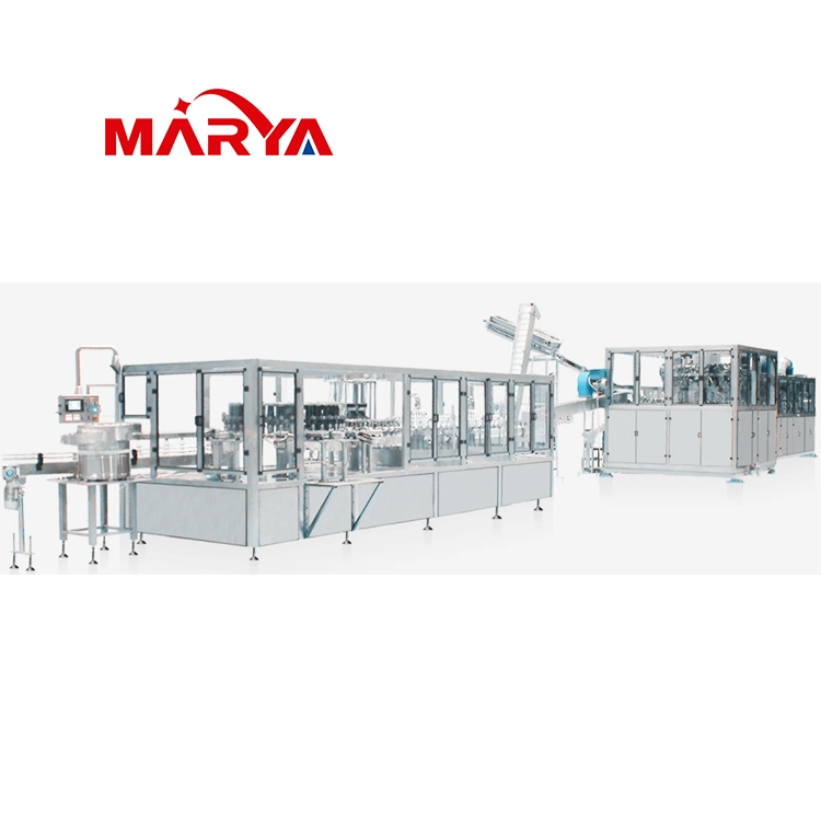 Marya ISO Standard Aseptic 6/8/10 Filling Heads Plastic Bottle IV Filling Machine for Pharmaceutical Plants