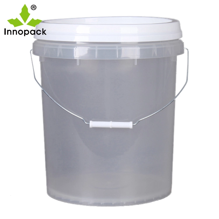 Transparent 20 Litre Bucket Food Storage with Lid