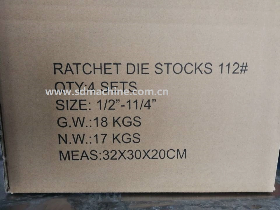 112# Ratschenwerkzeuge/Manuelle Gewindewerkzeuge Für Rohre 1/2 Zoll-1,1/4 Zoll