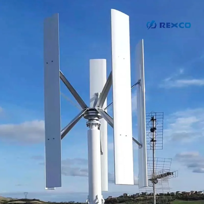 Pitch Control Free Standing Tower 1000kw Genset Different Step up Voltage H. Wind Turbine