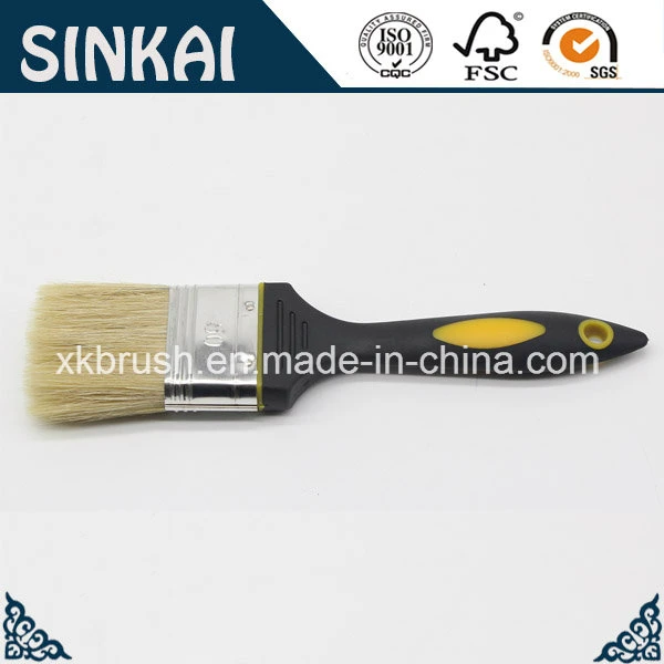 Rubber Plastic Handle Paint Brush