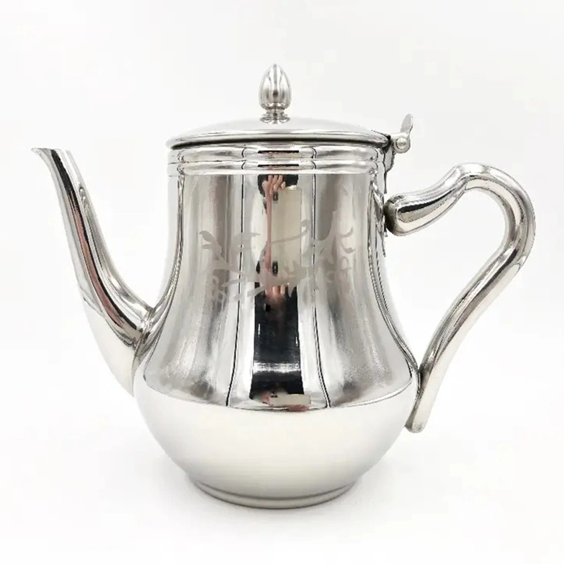 Factory Customized Stainless Steel Teakettle Coffee Tea Pot with Color Plating China Supplier