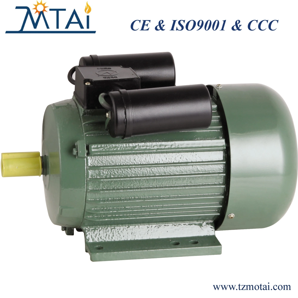 Cast Iron YY Single Phase Capacitor-Run Electric Motor