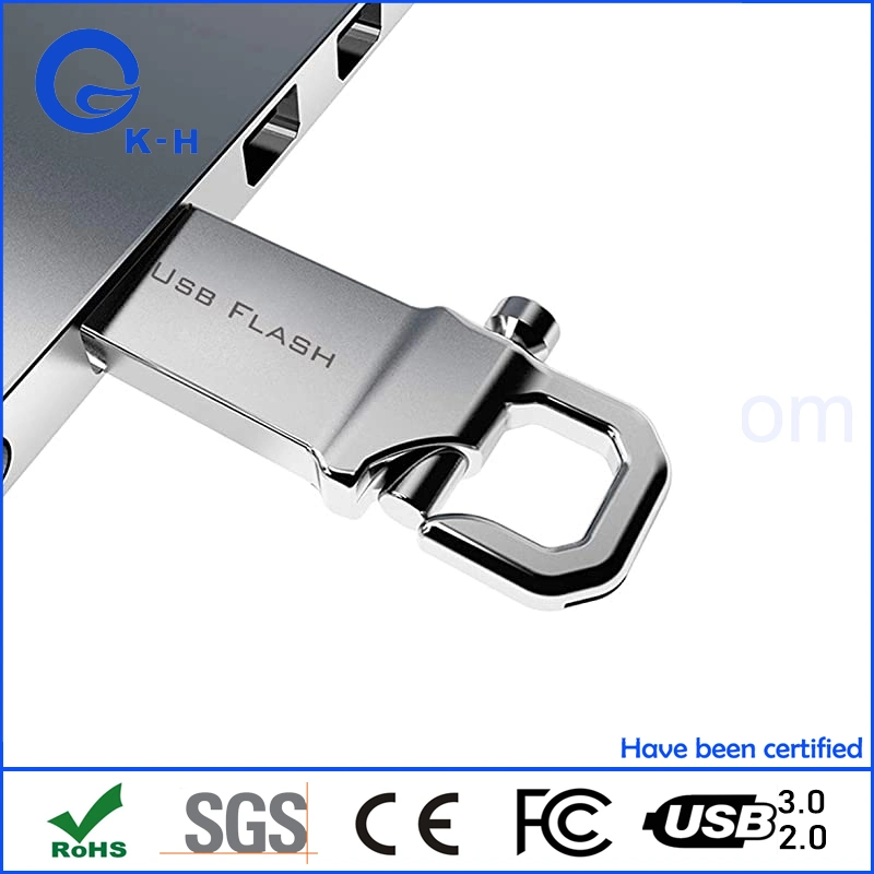 Mini USB 2.0 Flash Drive de metal de 16GB Memorias Pendrive