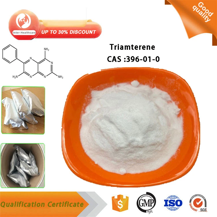 Factory Price 99% Raw Material Triamterene Powder CAS 396-01-0 Triamterene