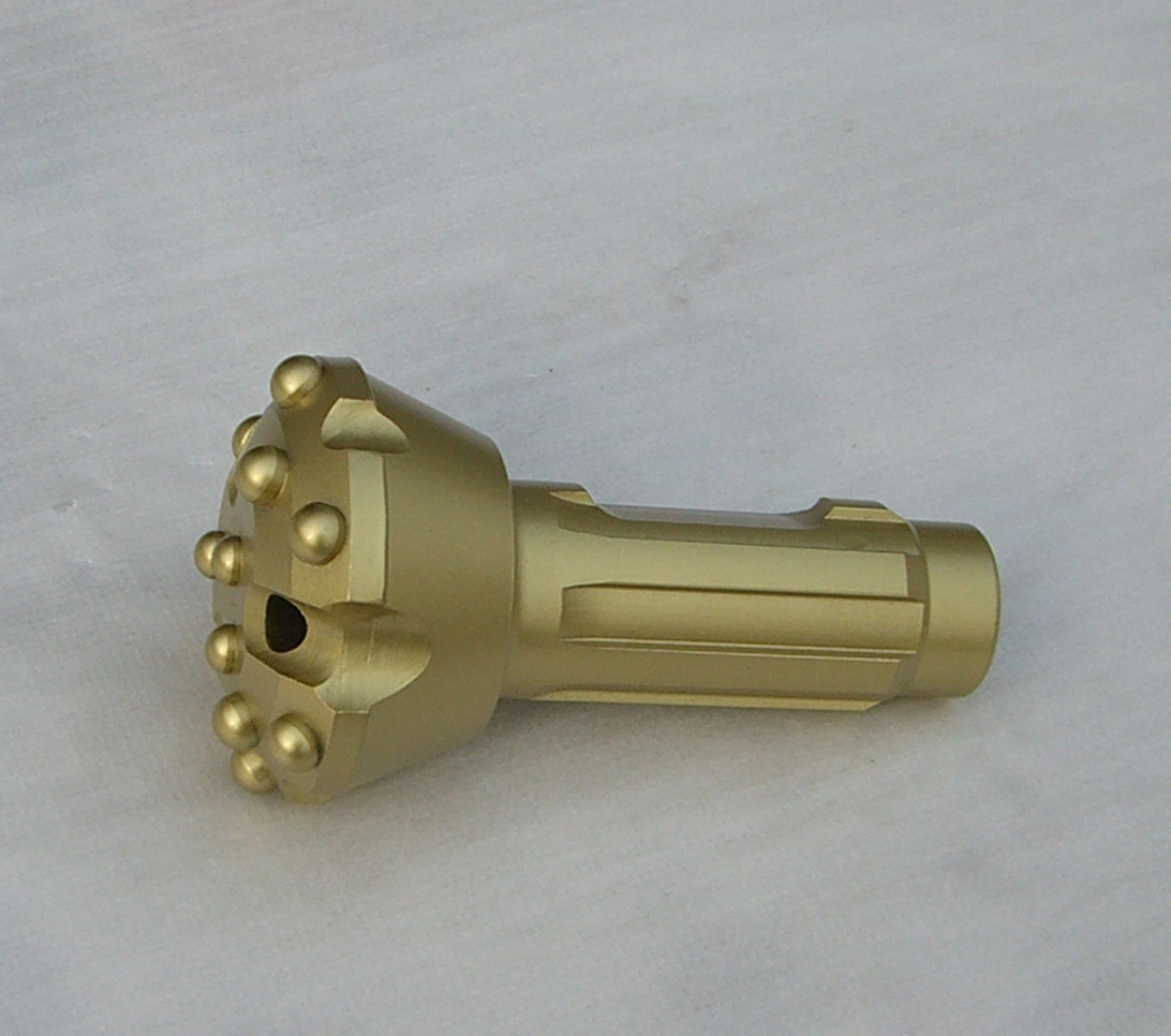 DTH Drilling Rig Tools for Low Pressure Rock Button Bits DTH Hammer Bit