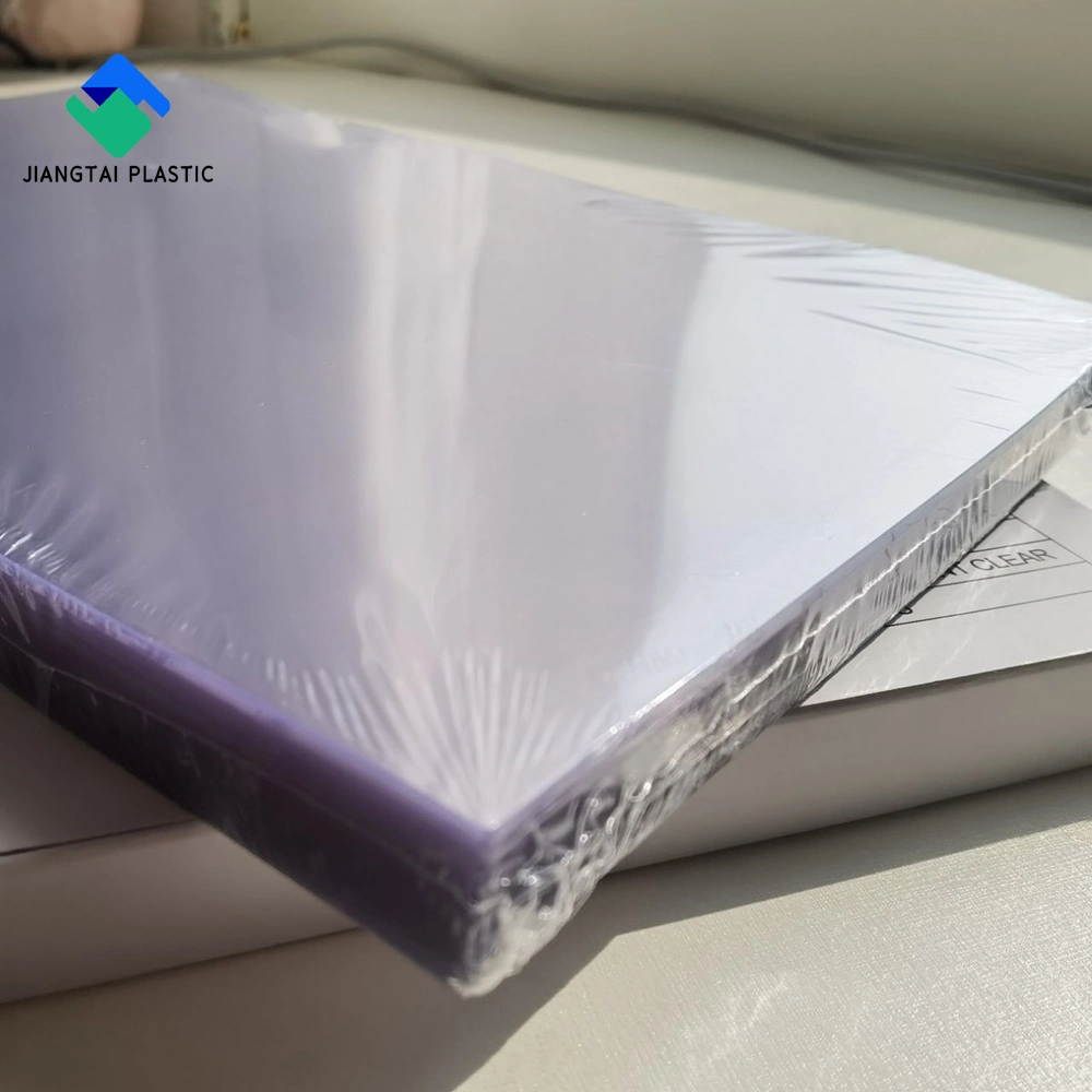 Jiangtai A3 A4 Customized Size Clear PVC Film Transparent PVC Sheet Binding Covers