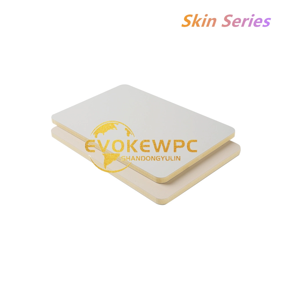 Evokewpc Bambú Carbón de leña Fibra de mármol Panel de pared Chapa de madera