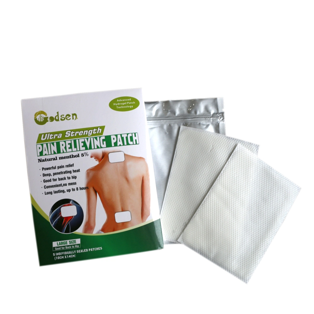 Cooling Peppermint Gel Pain Relieving Patch Comfortable and Effective Pain Relief