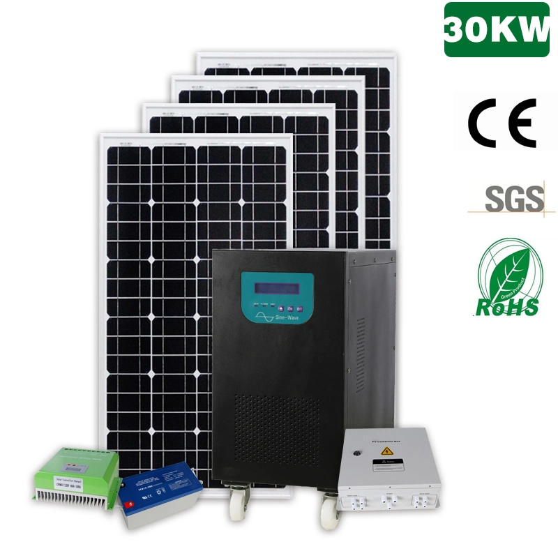 off Grid Solar Power System 20kw Solar Panel Kit Home Photovoltaic System