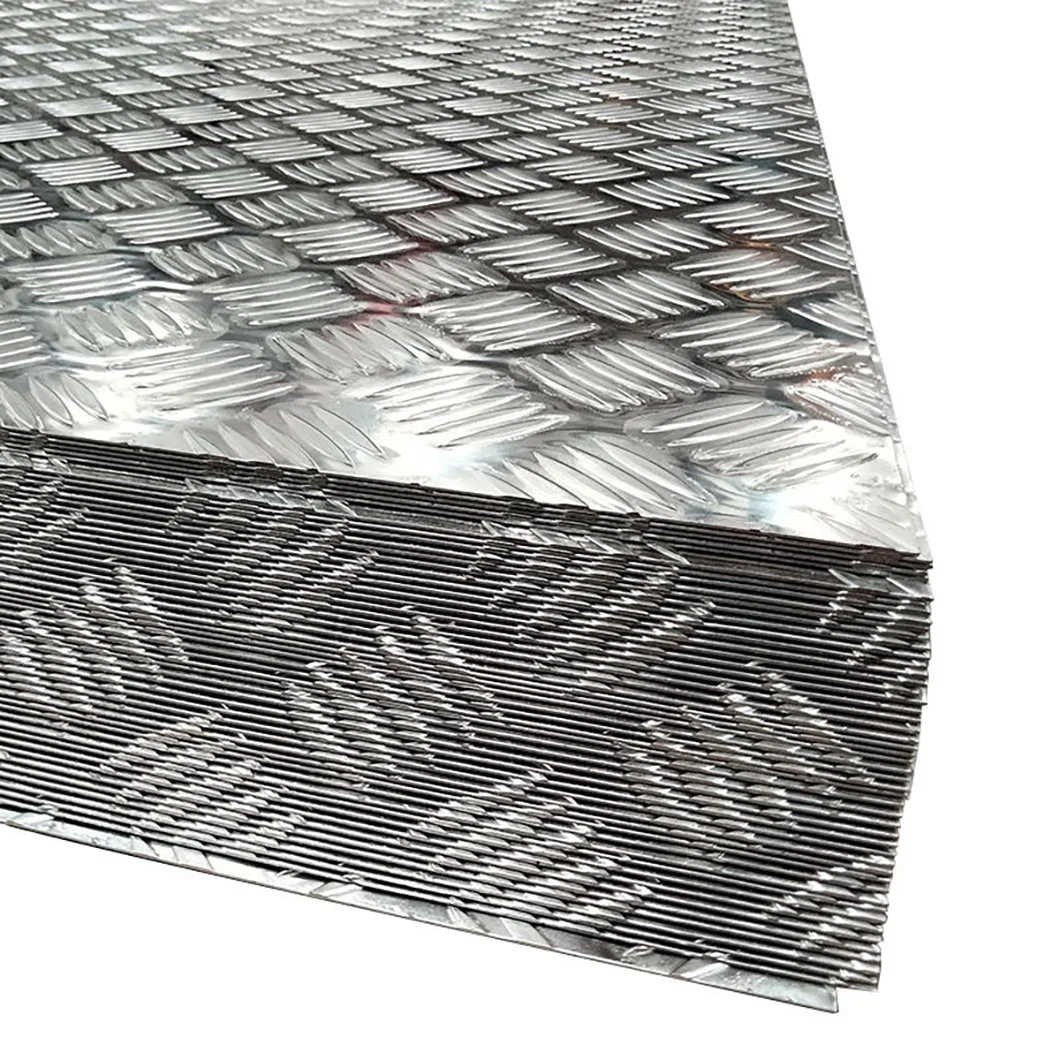 China Pattern Custom Tread Bars Checkered Stucco Corrugated Bar Aluminum Checkered Plate