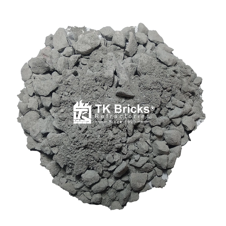 High Refractoriness Fireclay Castable Customized Castable Refractory Cement