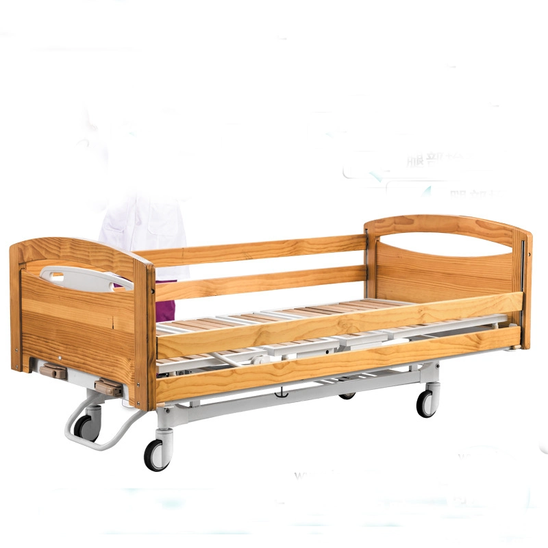 Multi-Function 3 Function Adjustable Medical Hospital Furniture Folding Manual Patient Nursing Electric Hospital Bed (UL-22MD26)