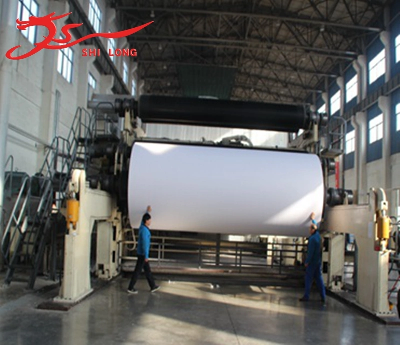 2400mm Cultural Writing Paper Making Machine with Pulping Equipment High Output China