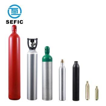 Sefic CO2 Hot Sale Industrial Steel CO2 Gas Cylinder 40L 50L 68L