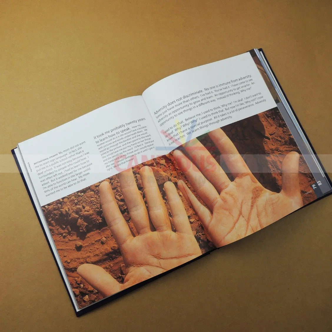 Cloth Wrapped Hardcover Book Printing Print Book