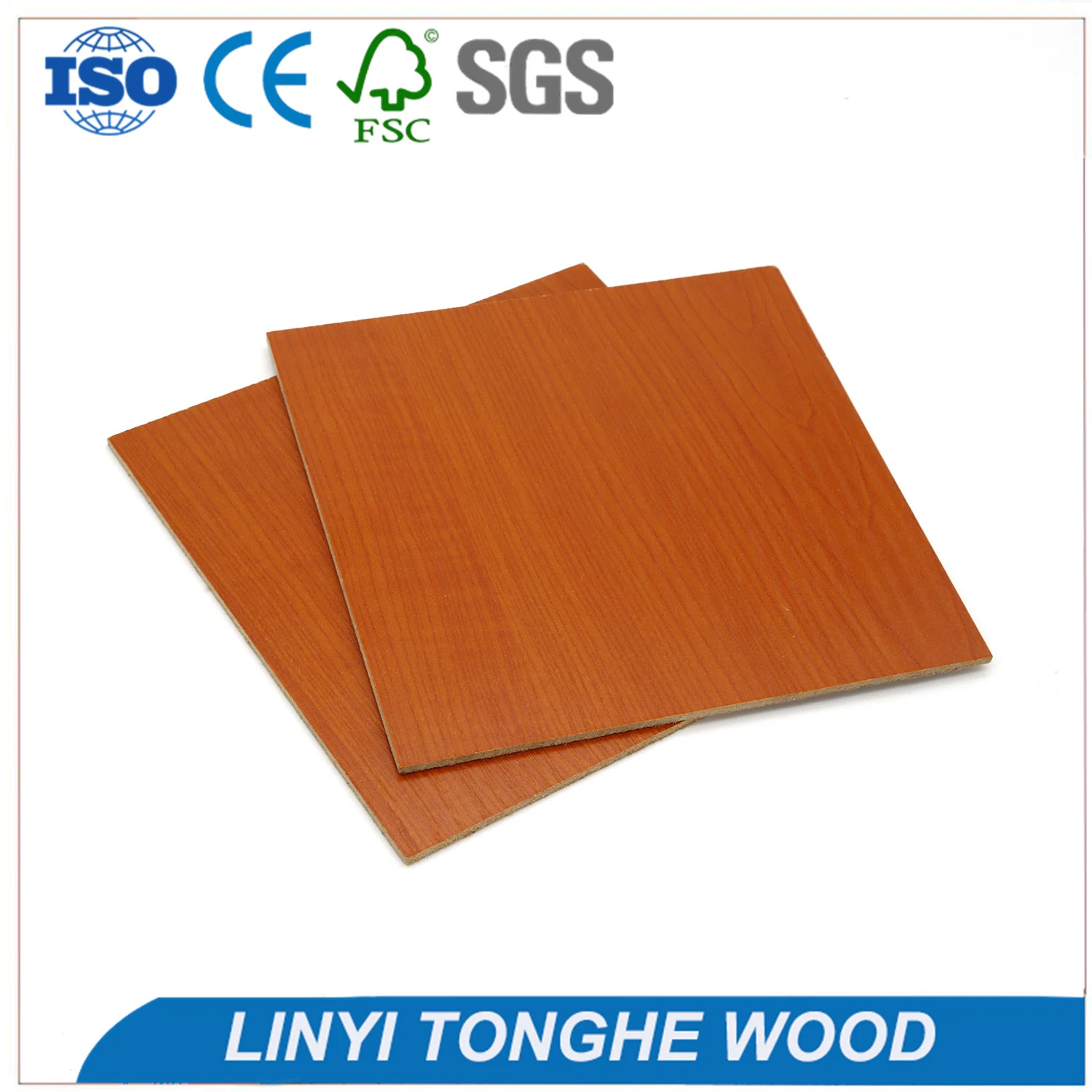 Plain MDF Board/Raw MDF/E2/E1/E0/ MDF Plywood 1.8mm for Furniture From China